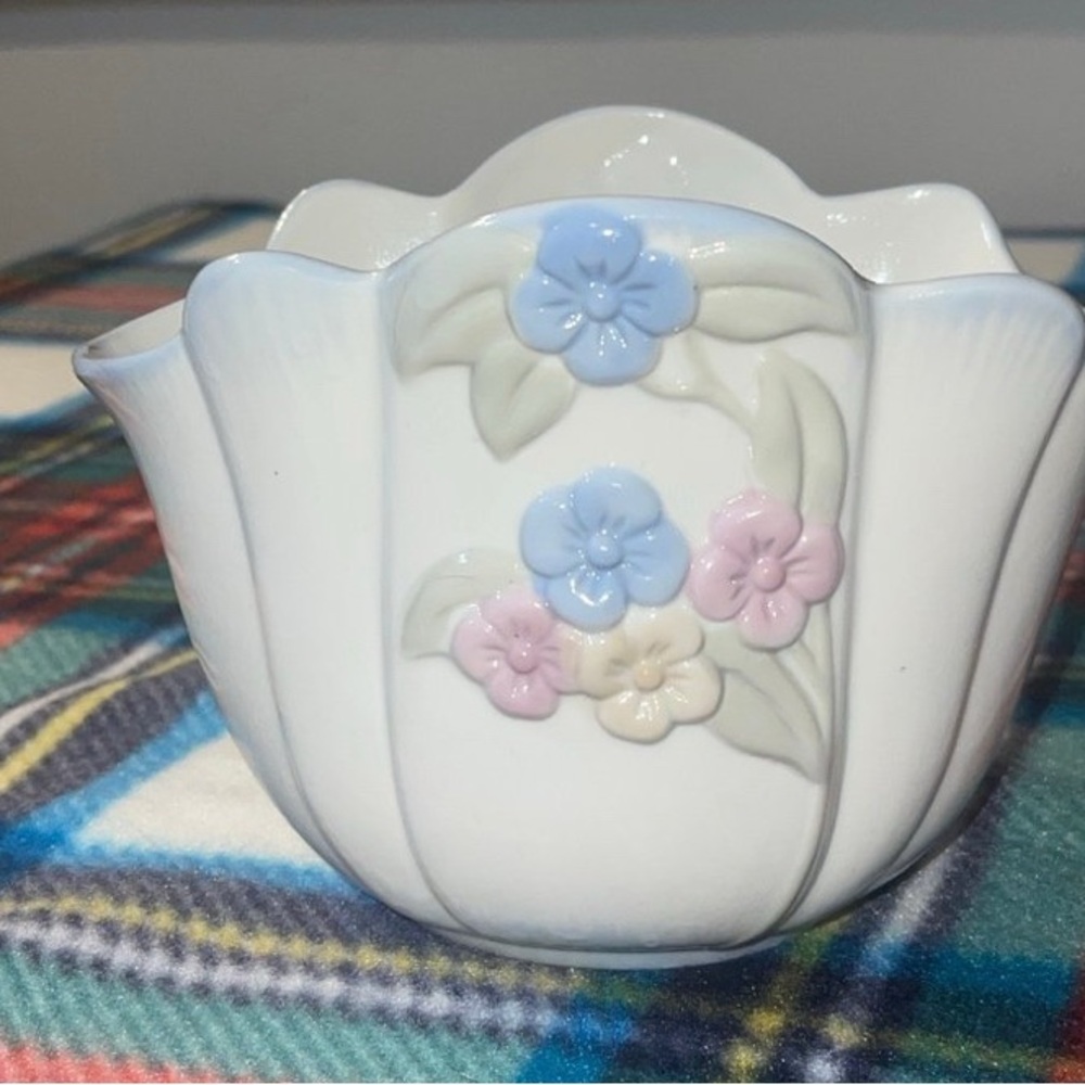 Floral Ceramic Vase